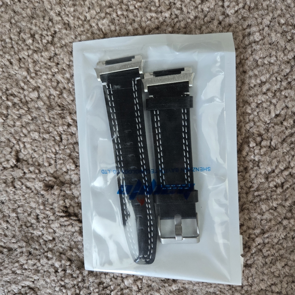 Fitbit Ionic Band Leather, Fitbit Ionic Leather Band - New